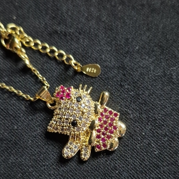 Hello Kitty Pendant Necklace #12 - Picture 3 of 3